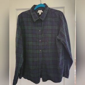 LLBean flannel shirt